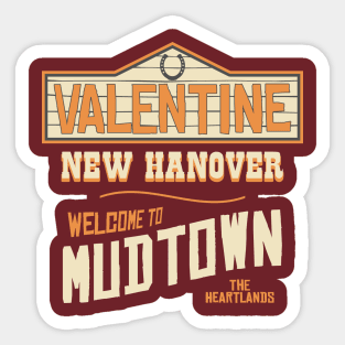 Valentine. New Hanover. Sticker